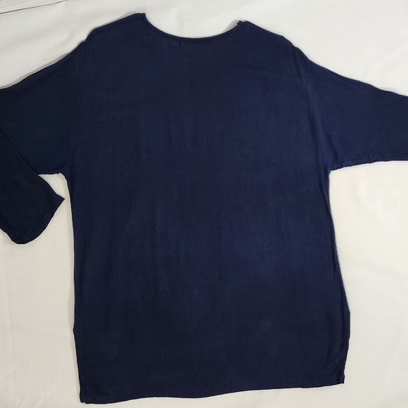 "No To Racism" Long Sleeve Tunic Top - Picture 6 of 8